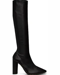 Bottega Veneta Black Pointed Boots Black