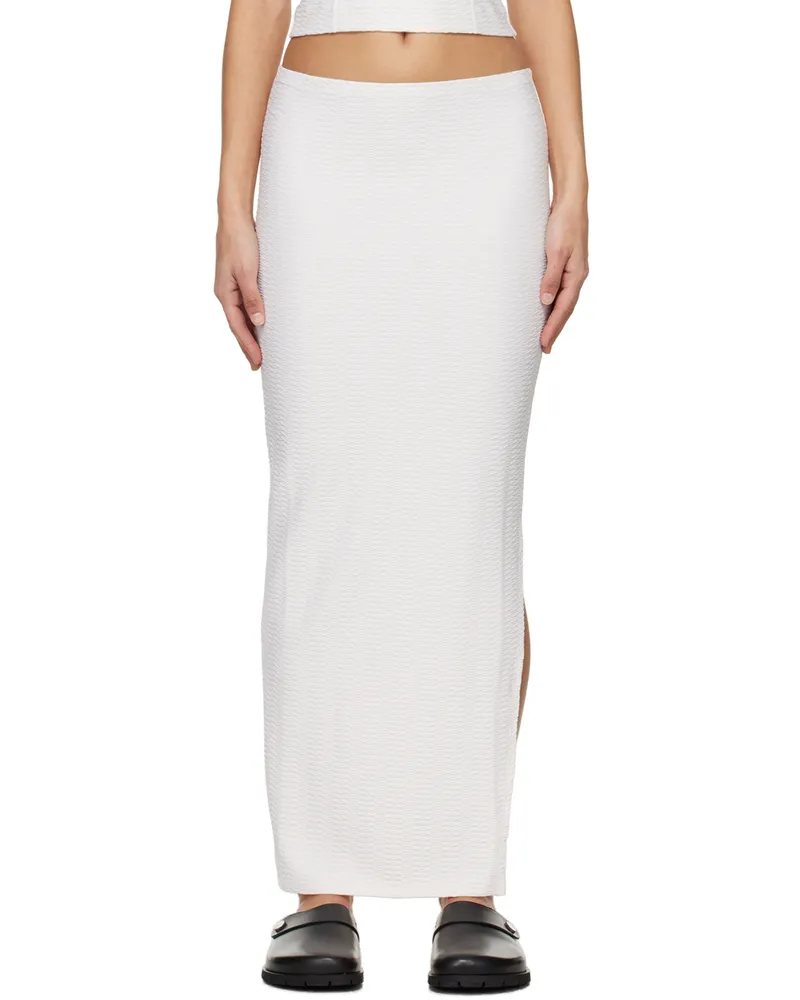 A.P.C. Off-White Salome Maxi Skirt Aad