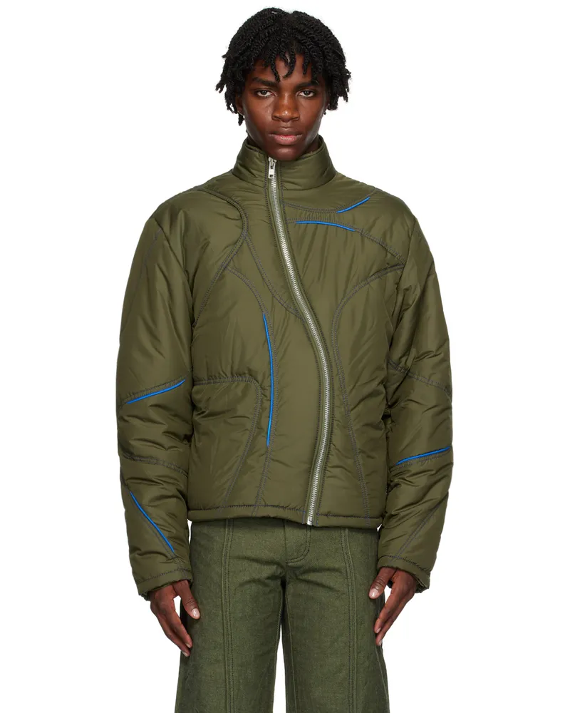 Mainline:RUS/Fr.CA/DE Green Genya Jacket Green