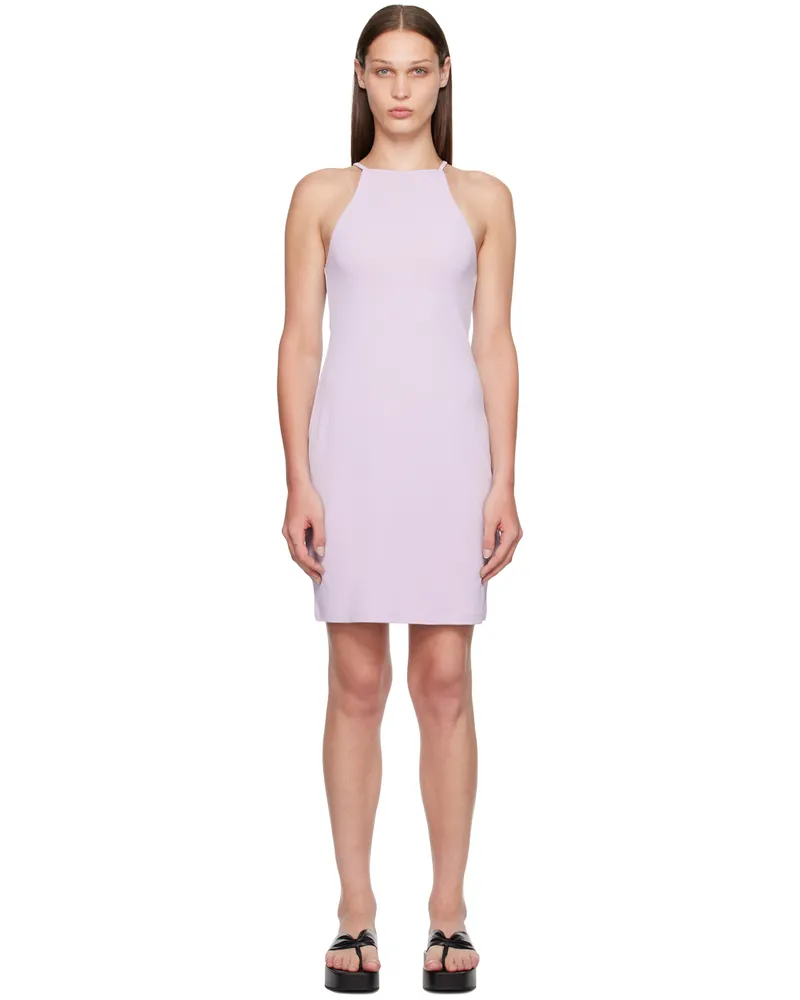Filippa K Purple Strap Minidress Pastel