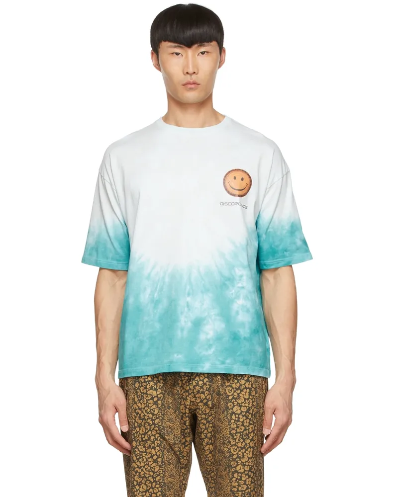 Children Of The Discordance Blue Cotton T-Shirt Sky