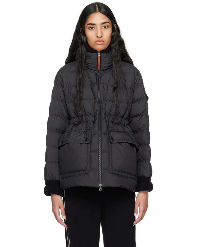 Moncler Black Baux Down Jacket 999