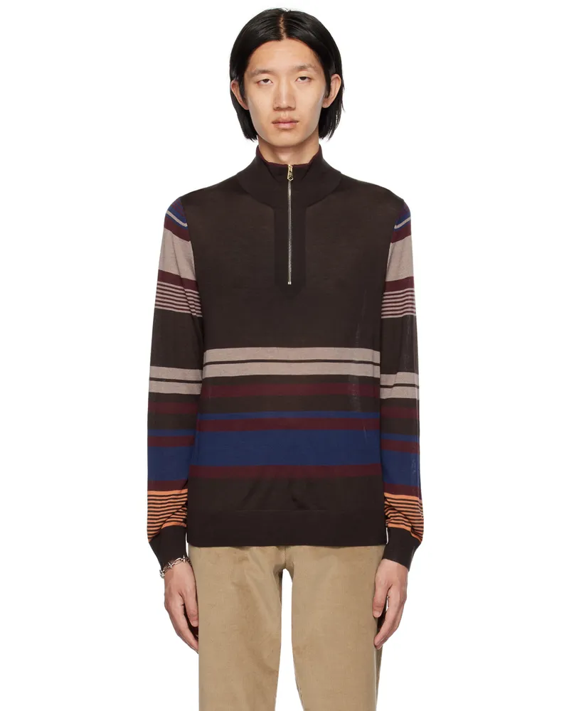 Paul Smith Brown Striped Sweater 69