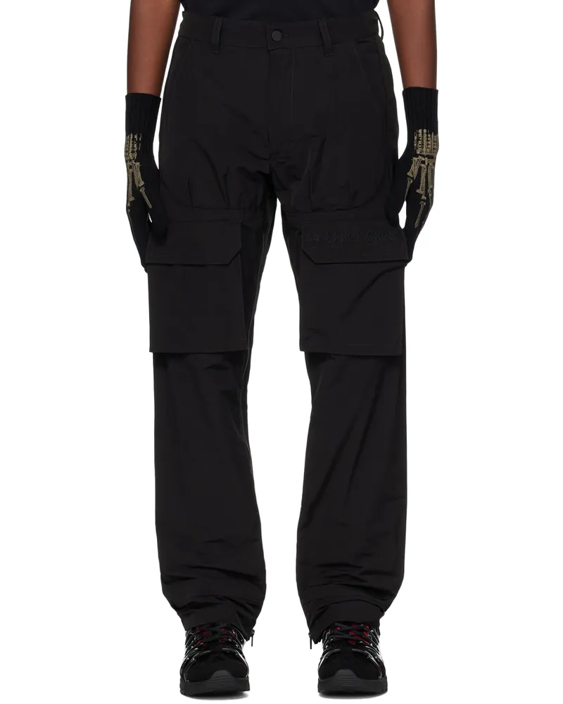 44 LABEL GROUP Black 44 Decal Cargo Pants 099