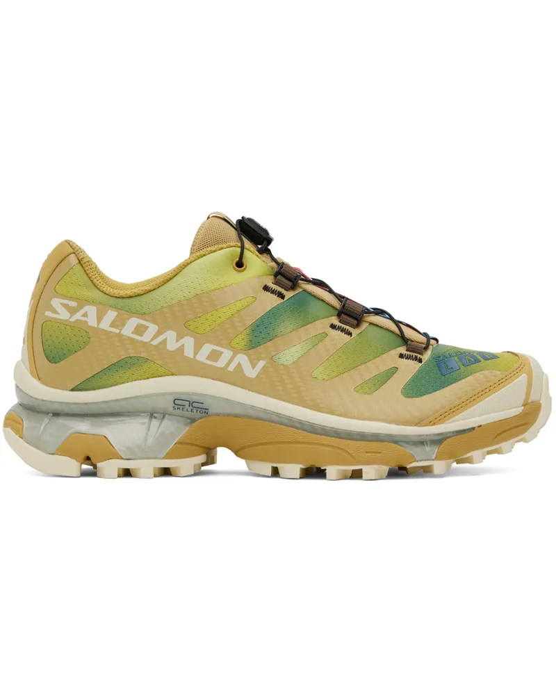 Salomon Green & Yellow XT-4 OG Aurora Borealis Sneakers Southern