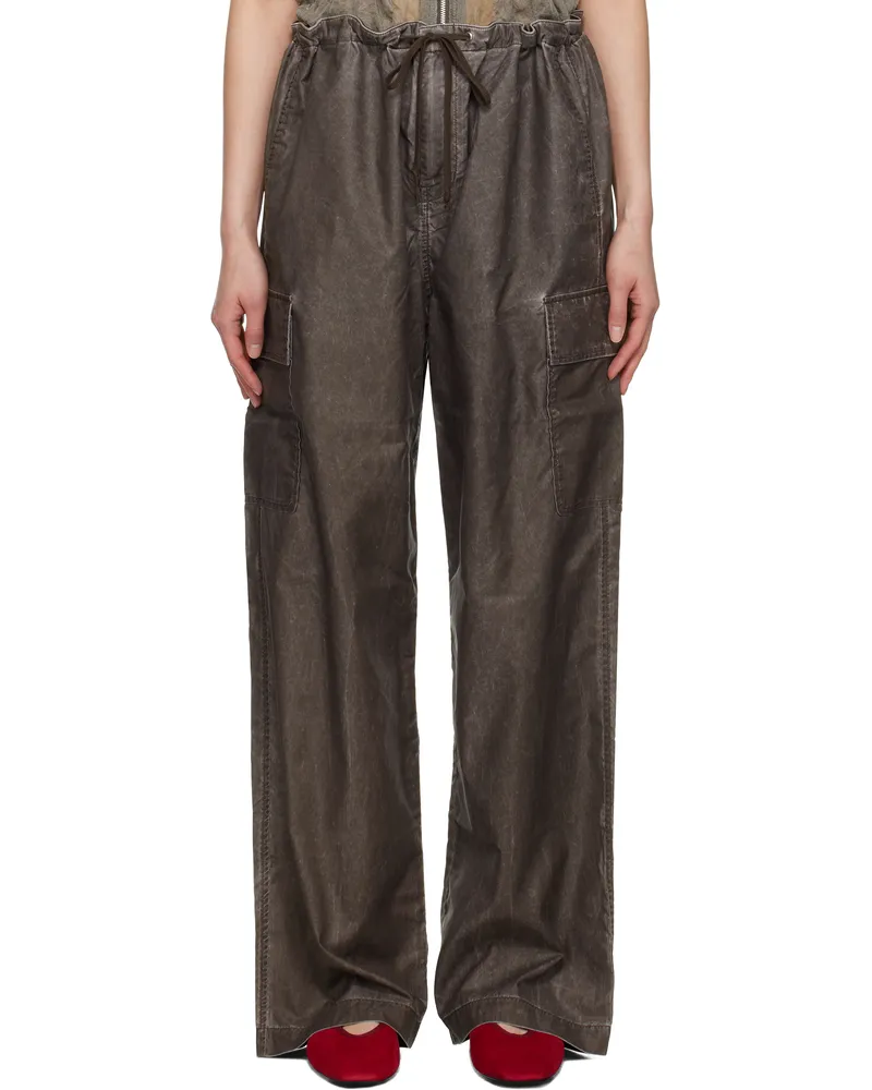 Our Legacy Brown Way Trousers Brown