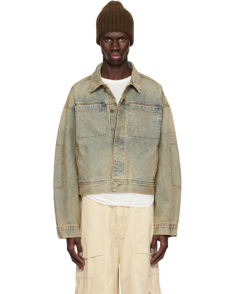 Entire Studios Blue Gem Denim Jacket Surfacewave