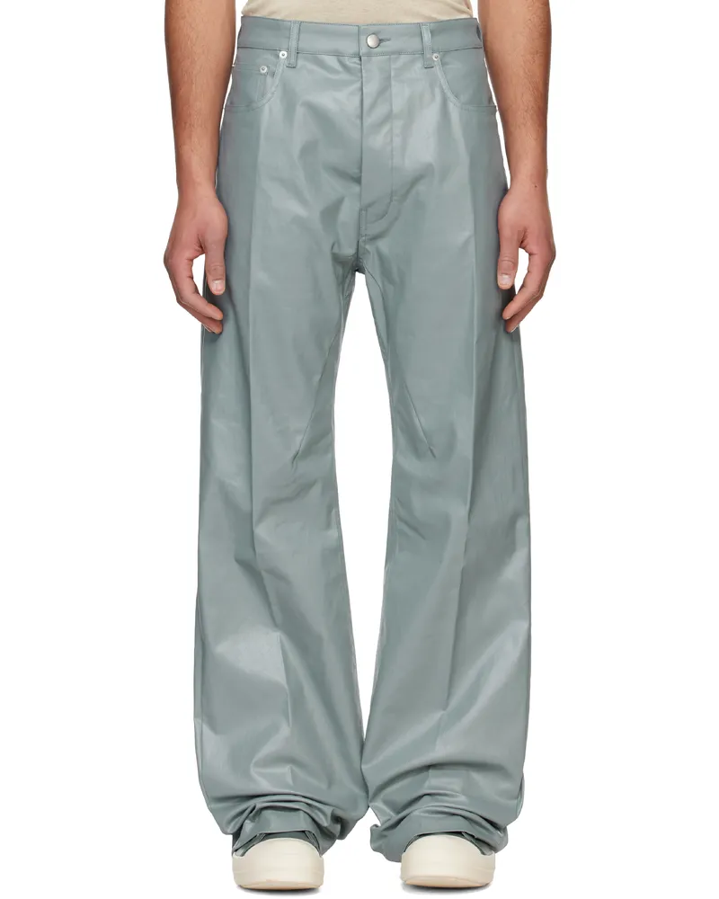 Rick Owens Blue Hollywood Geth Jeans 66