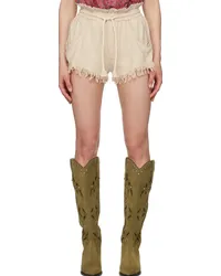 Étoile Isabel Marant Beige Talapiz Shorts 23ec