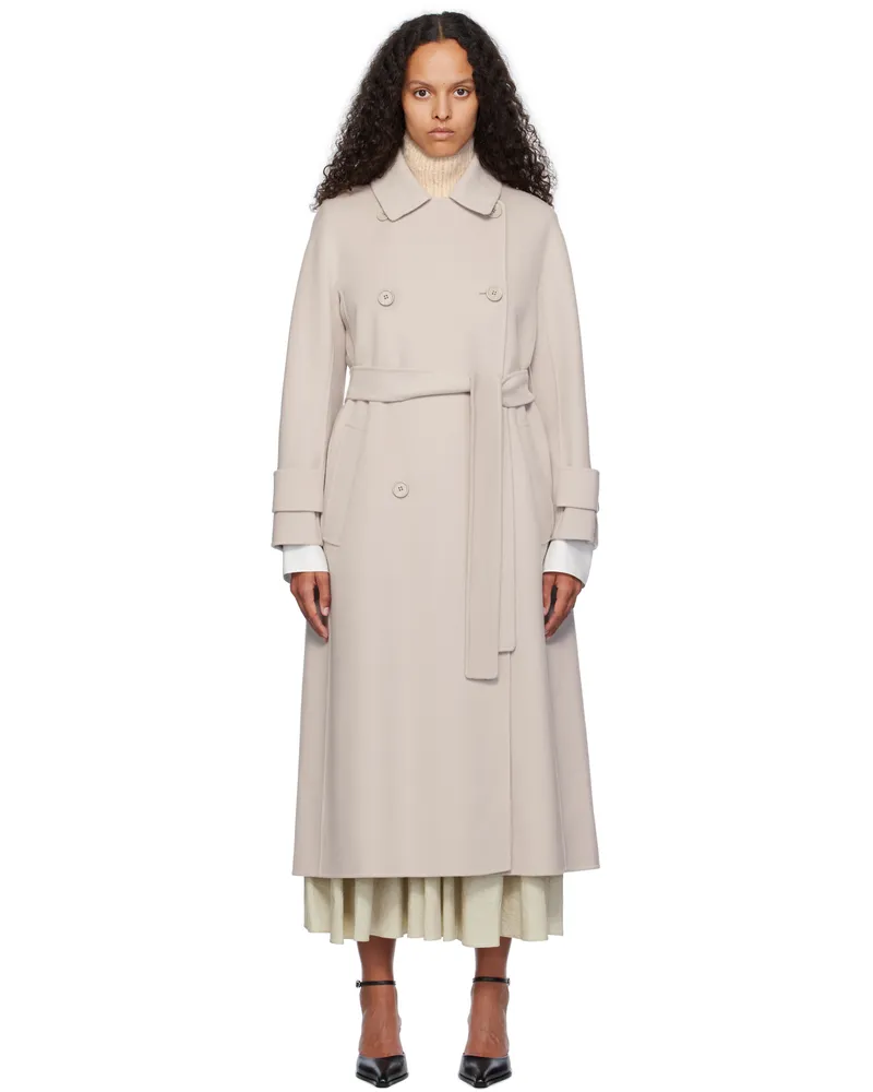 Max Mara Off-White Hester Coat 048