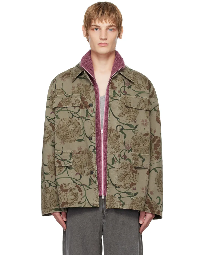 Our Legacy Khaki Uniform Jacket Spottng