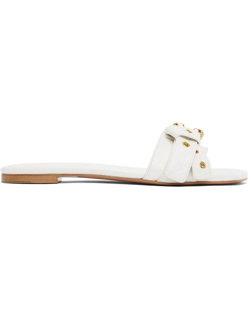 Chloé White Mae Sandals 122