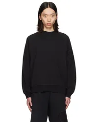 Stone Island Black Heavy Sweatshirt Vblack