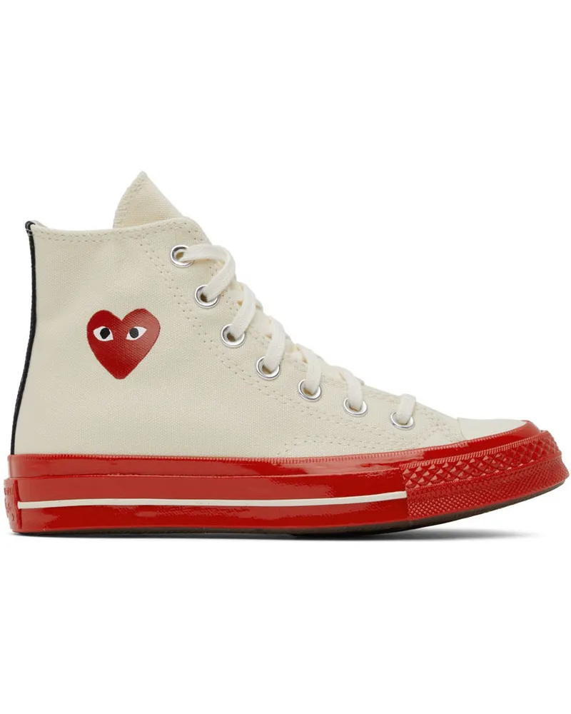 Comme des Garçons Off-White Converse Edition Chuck 70 High-Top Sneakers 2