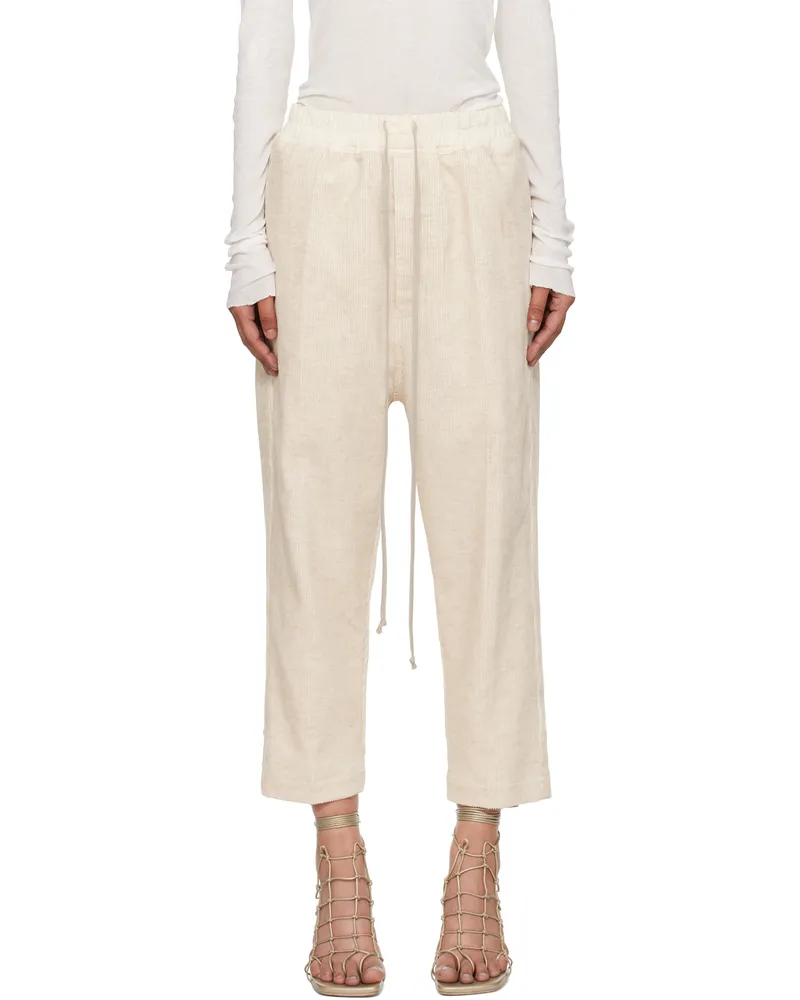 Rick Owens Off-White Concordians Drawstring Astaires Trousers 21