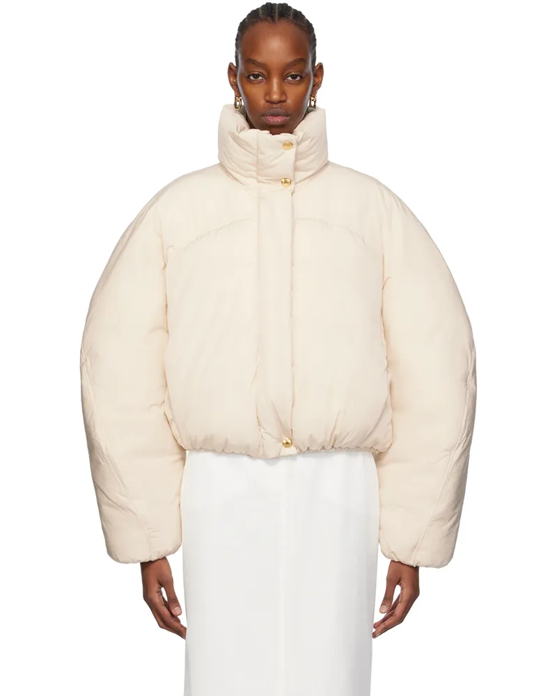 Jacquemus Off-White Les Sculptures 'La doudoune courte Caraco' Jacket 110