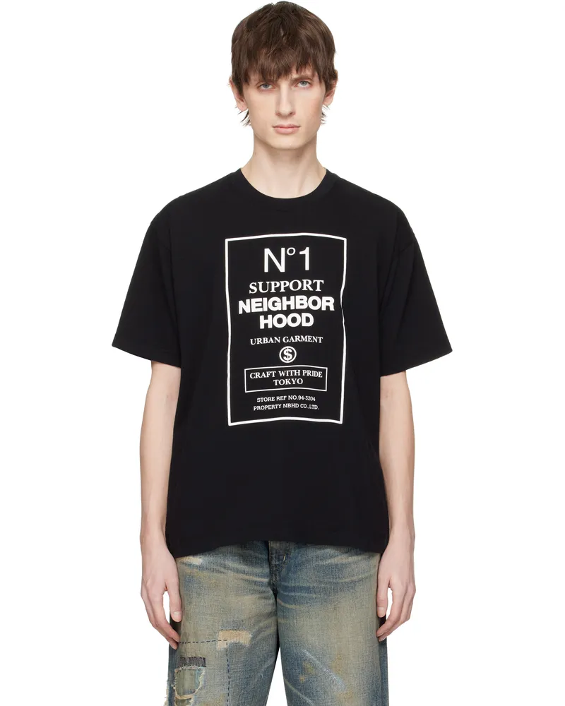 Neighborhood Black NH SS-15 T-shirt Black