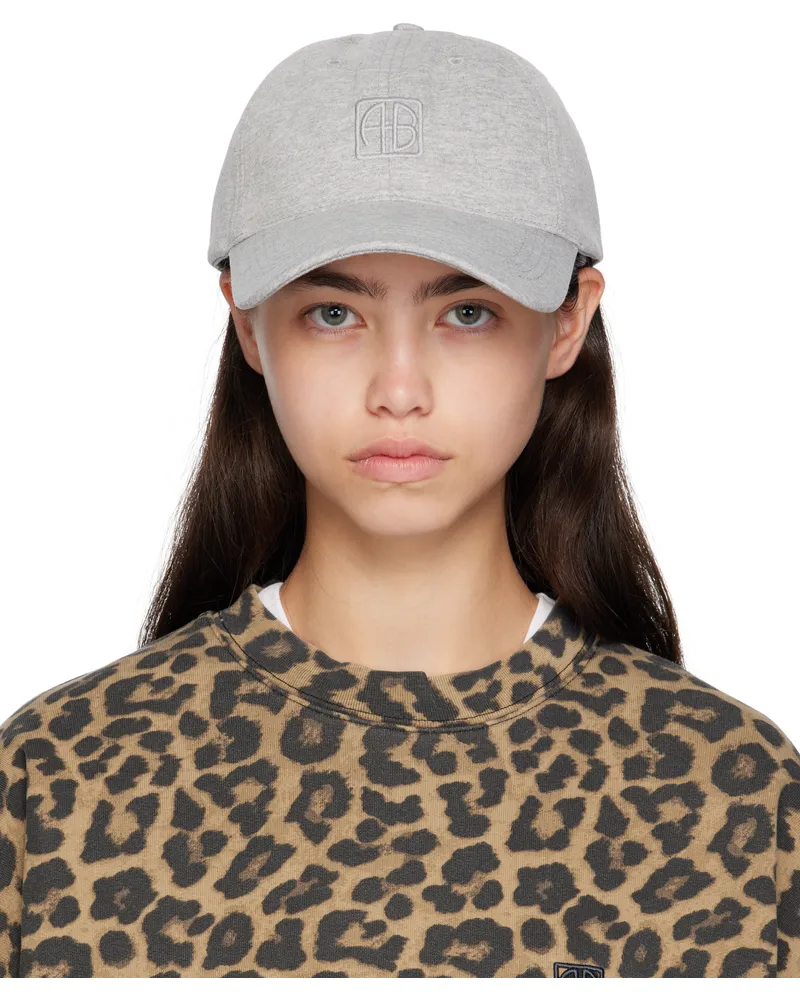 Anine Bing Gray Jeremy Baseball Cap Grey