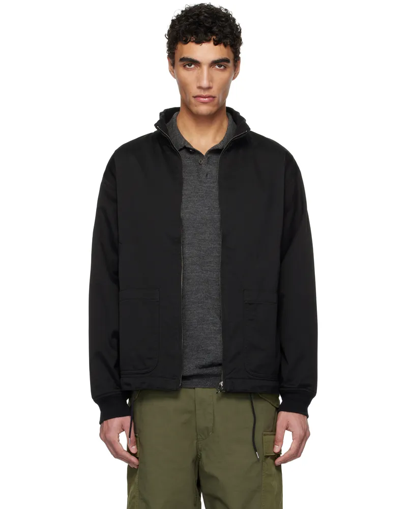 nanamica Black Chino Deck Jacket Black