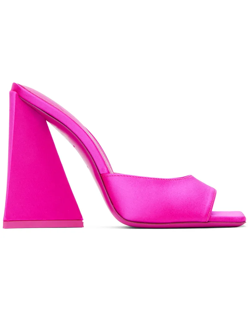 ATTICO Pink Devon Mules 008