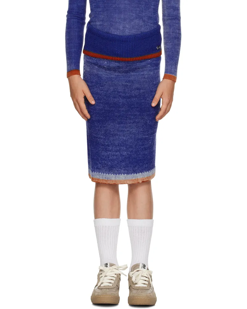 Diesel Kids Blue Garilou Skirt K89g