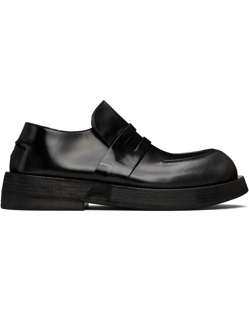 Marsèll Black Musona Loafers Black-lead