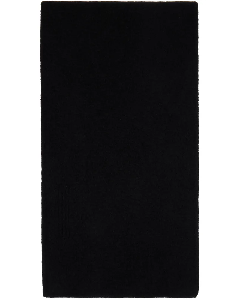 Rick Owens Black Porterville Scarf 09