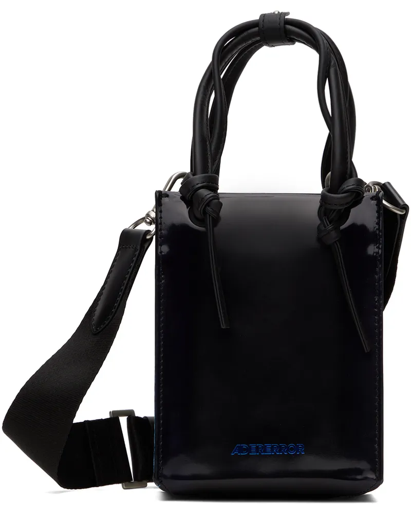 Adererror Black Knotted Bag Noir