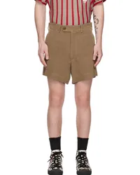 Vivienne Westwood Brown Raf Bum Shorts Dbrown