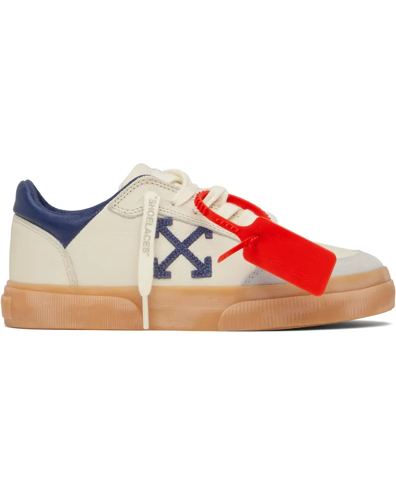 OFF-WHITE Off-White & Blue Vulcanized Vintage Sneakers Vintage