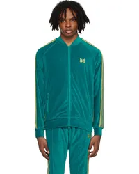 NEEDLES Blue RC Track Jacket A-turquoise