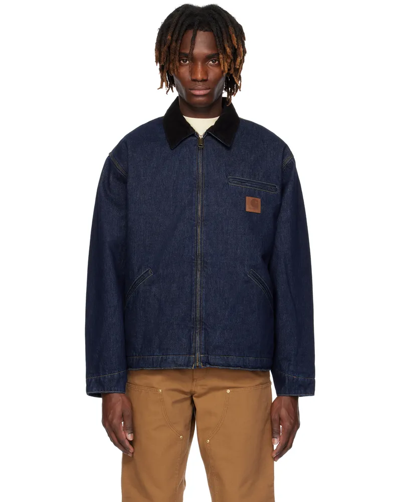 Carhartt WIP Blue OG Detroit Denim Jacket B8902