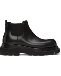 Bottega Veneta Black Low Lug Chelsea Boots Black