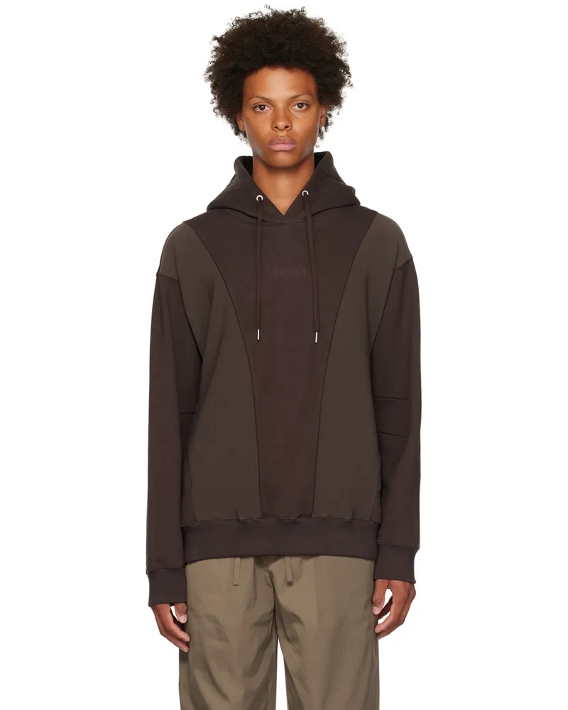 HGBB STUDIO Brown Sierra Hoodie Teak