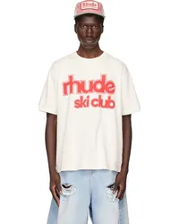 RHUDE Off-White ' Ski Club' T-Shirt Vtg