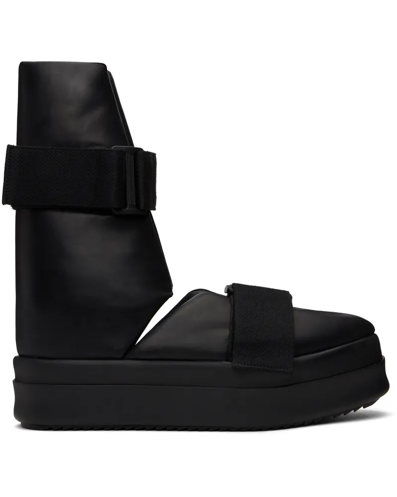 Rick Owens Black Hollywood Splint Sandals 99