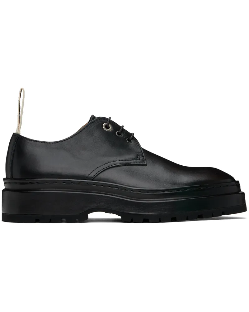 Jacquemus Black Le Chouchou 'Les derbies Pavane' Derbys Black