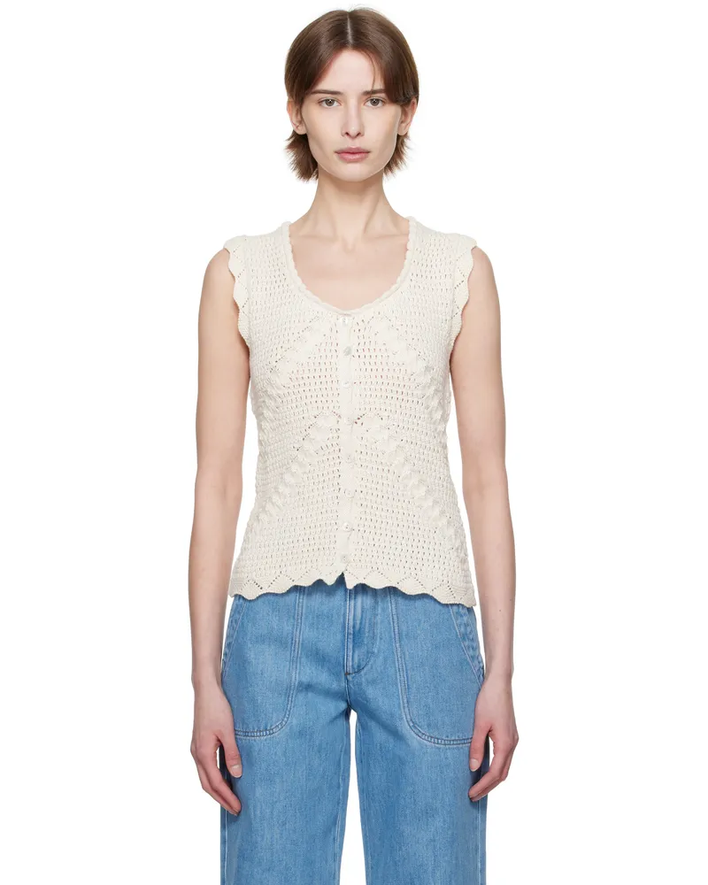 A.P.C. Off-White Palmyre Top Aad