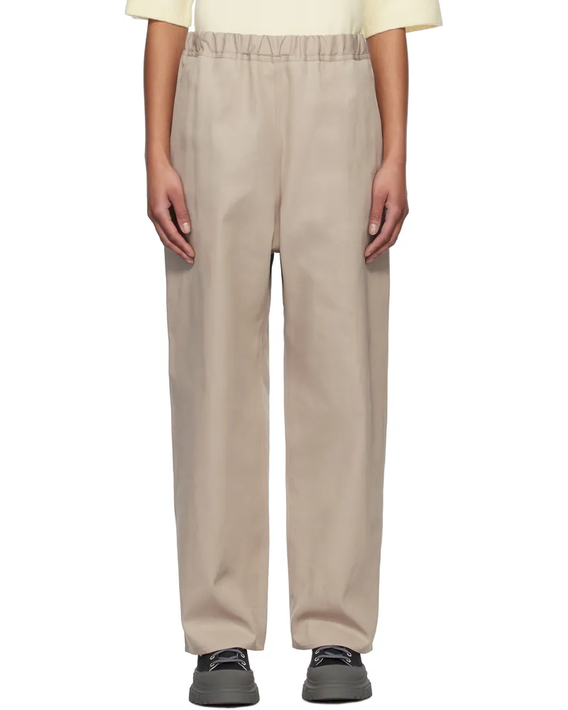 Sofie D'Hoore Taupe Plof Trousers Stone