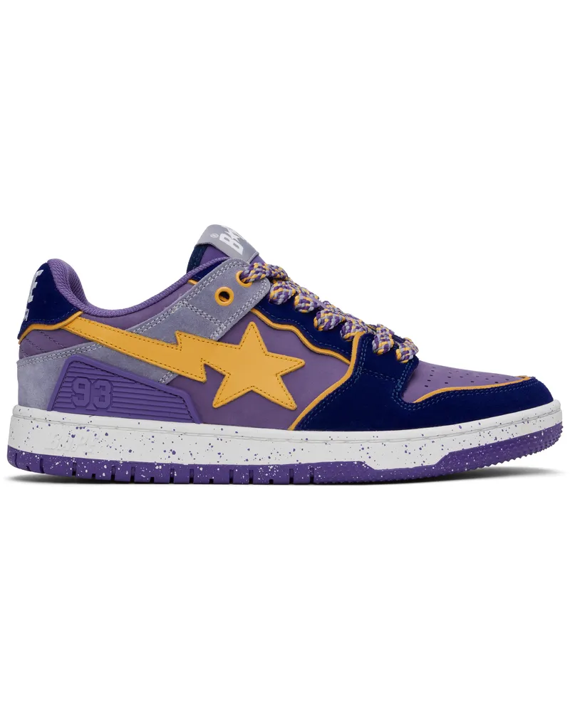 BAPE Purple BAPE SK8 STA #4 Sneakers Purple