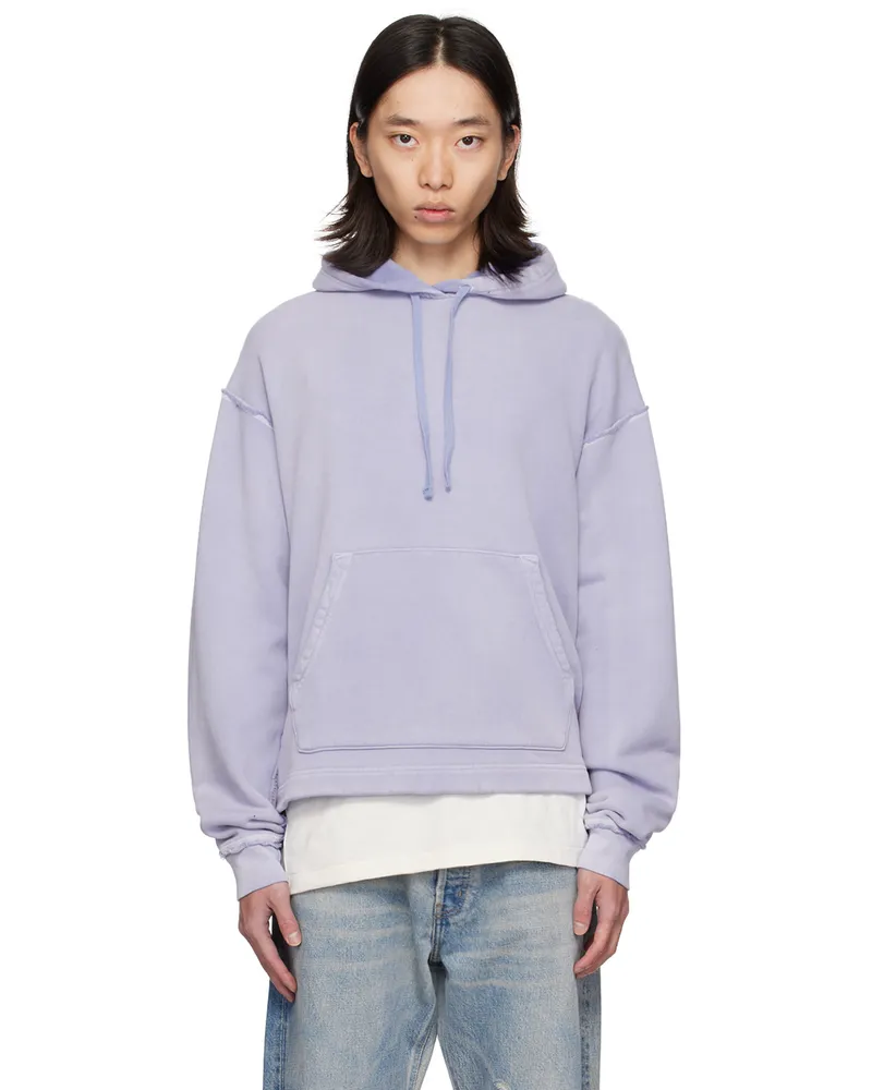 John Elliott + Co Blue Skeptic Hoodie Glacier