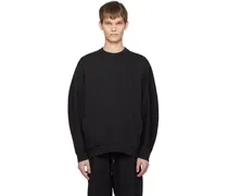 Black Pocket Sweatshirt