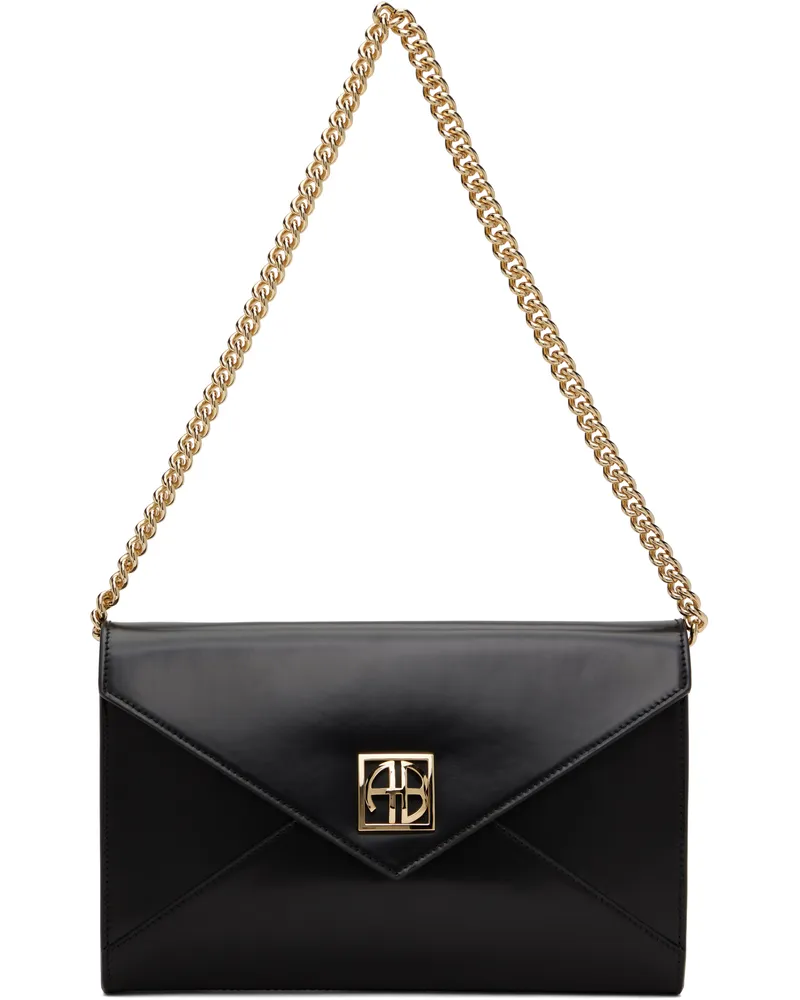 Anine Bing Black Elly Clutch Bag Black