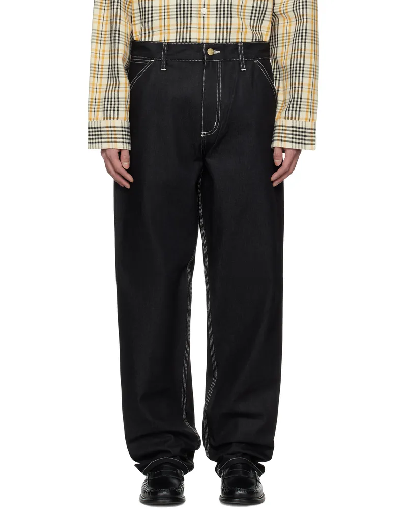 Carhartt WIP Black Simple Jeans 8901