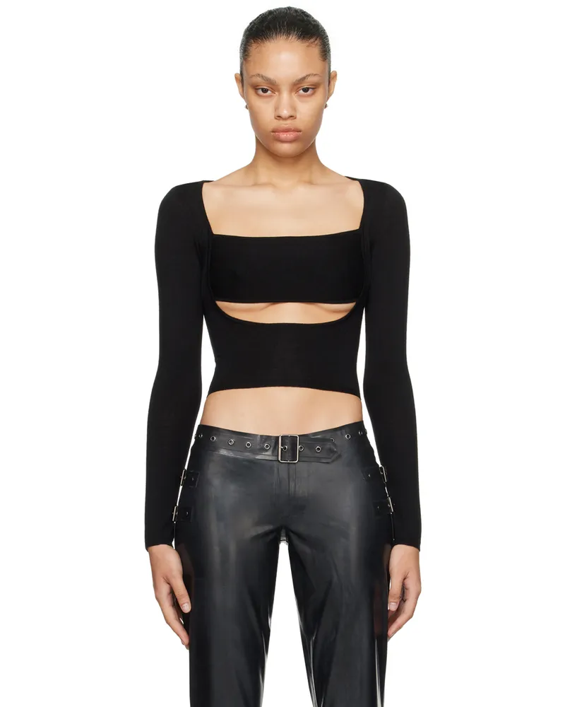Miaou Black Delphine Sweater Black