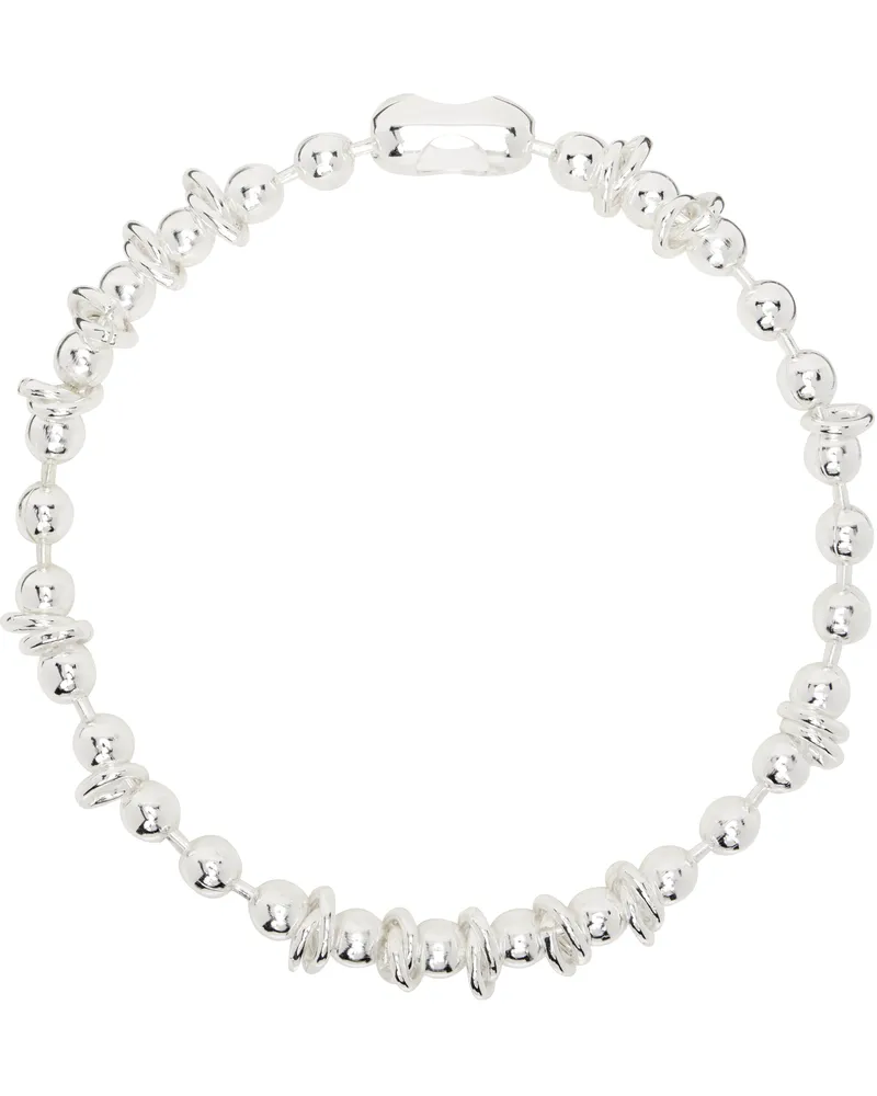 Martine Ali Spar Ball Chain Necklace Silver
