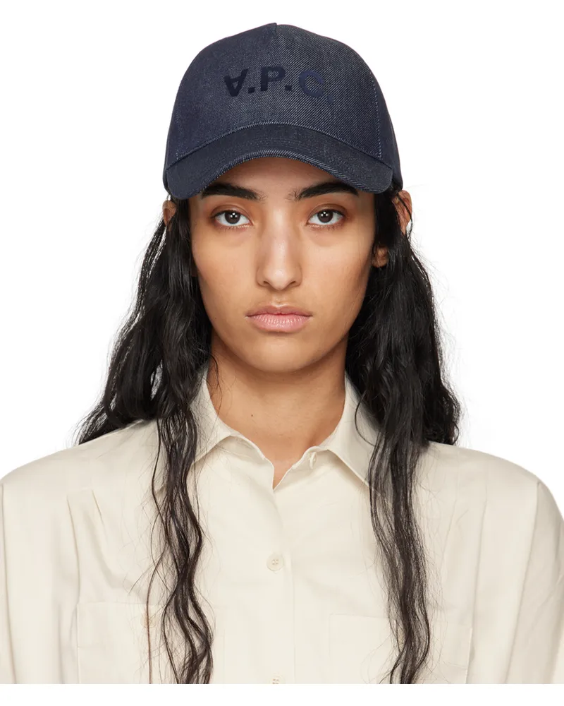 A.P.C. Navy Eden VPC Baseball Cap Iai
