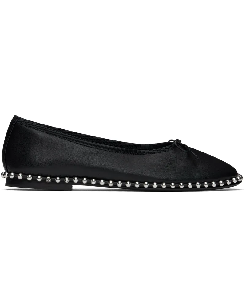 Alexander Wang Black Lina Ballchain Ballerina Flats Black