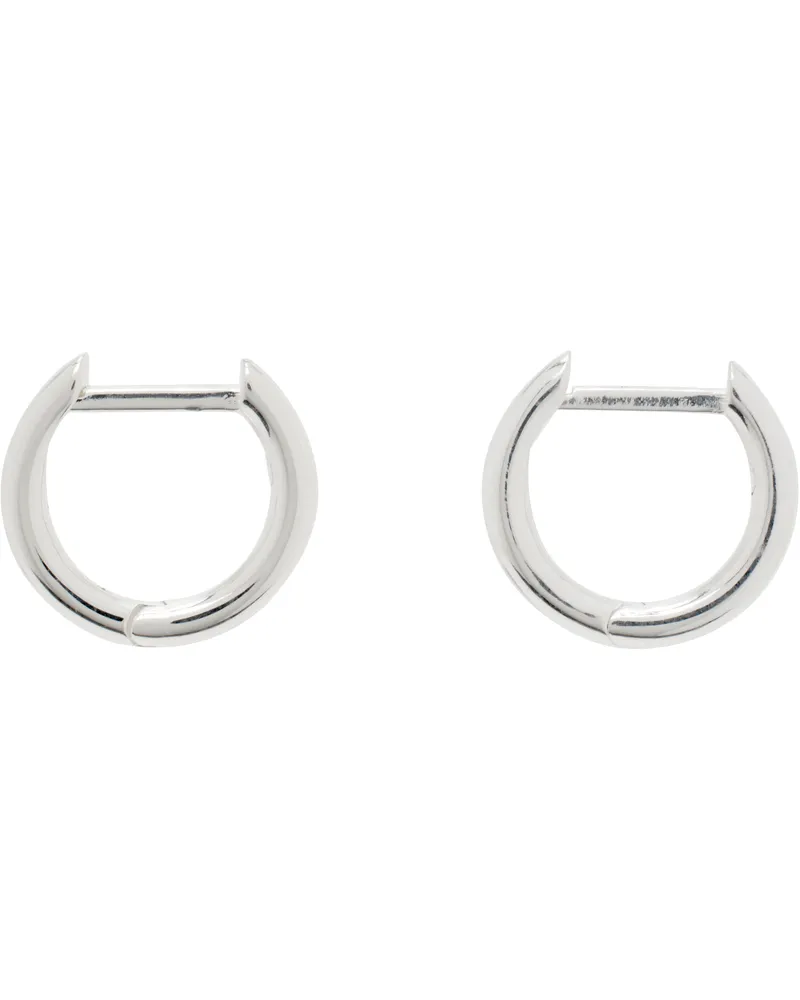 Hatton Labs Silver Curve S Earrings Silver