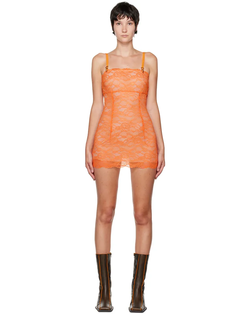 Poster Girl Orange Blair Minidress Aperol